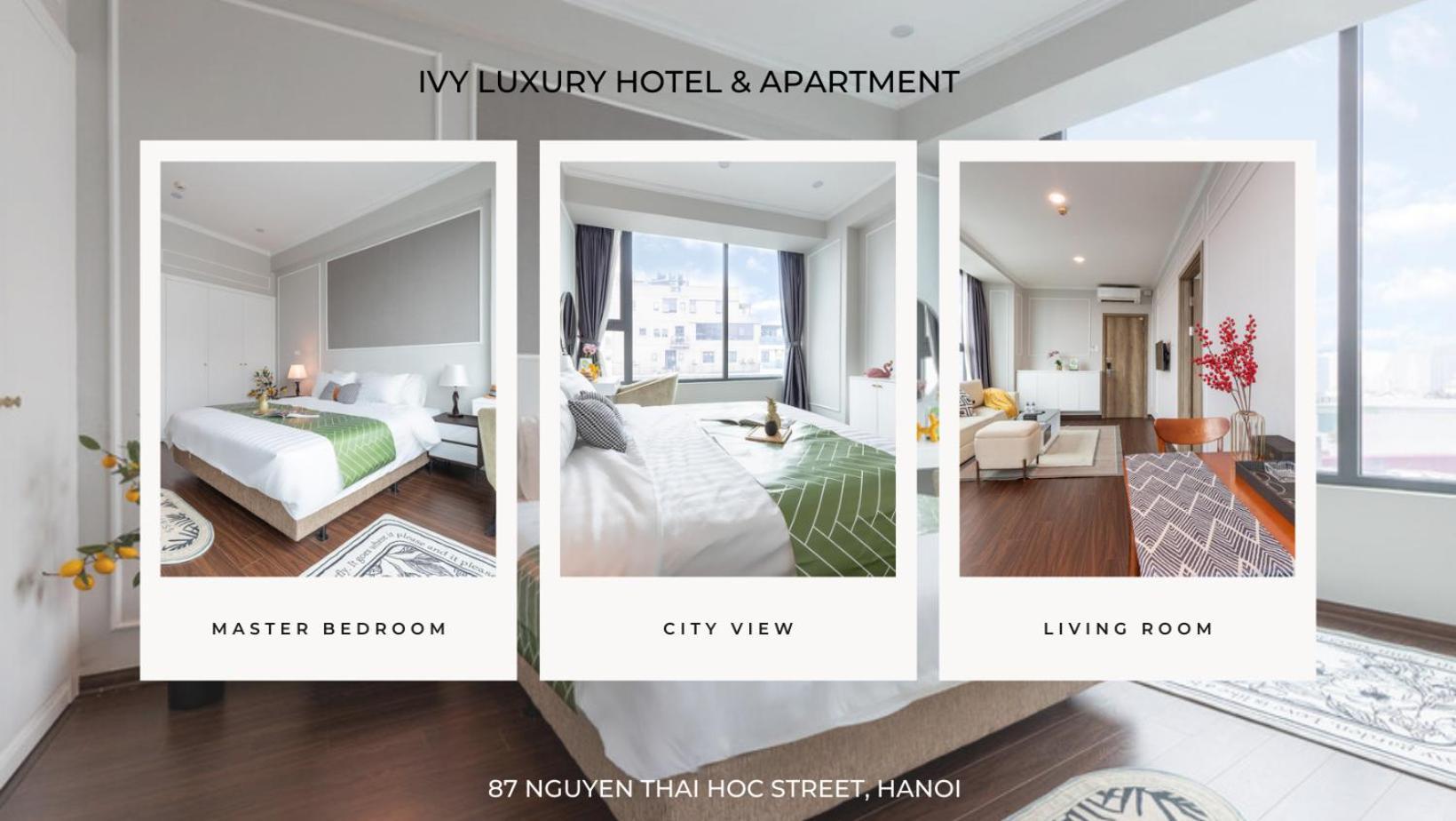 Ivy Hotel & Apartment - Stay 24H Hanoj Exteriér fotografie